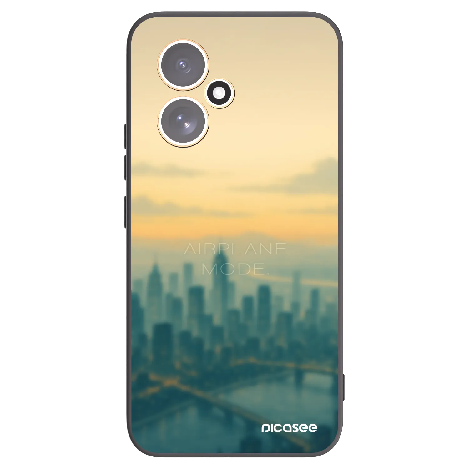 Picasee silikónový čierny obal pre Honor 400 5G - Airplane mode