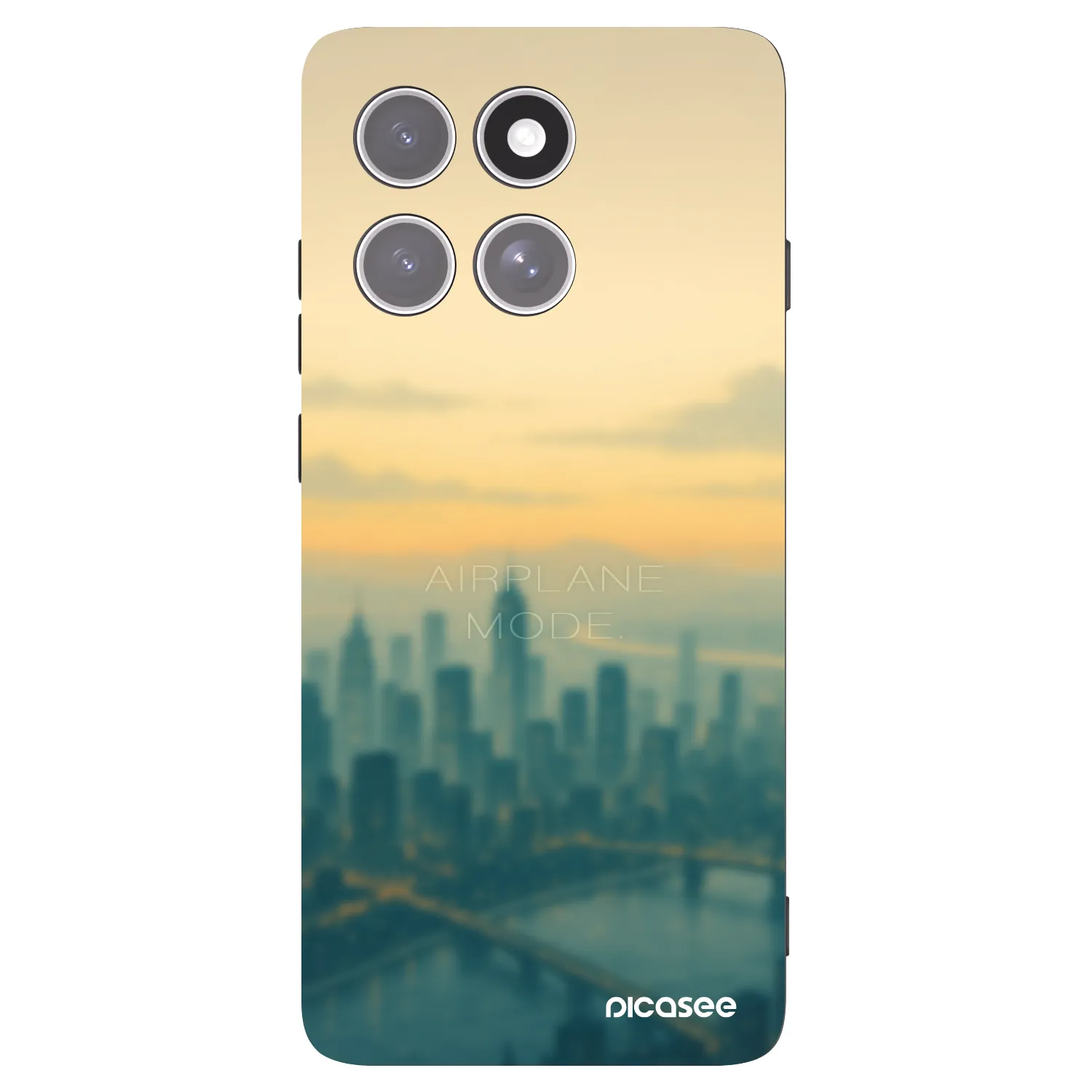 Picasee silikónový čierny obal pre Motorola Edge 60 Pro - Airplane mode