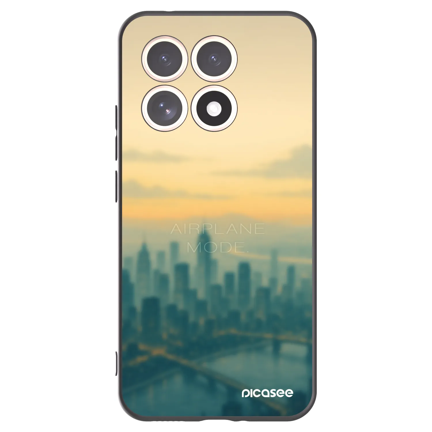 Picasee silikónový čierny obal pre Xiaomi 15T - Airplane mode