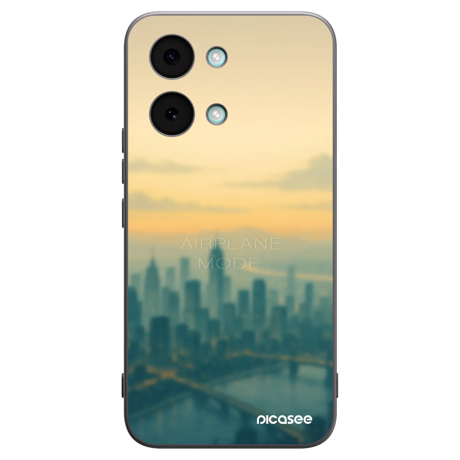 Picasee silikónový čierny obal pre Xiaomi Poco X8 Pro Max - Airplane mode