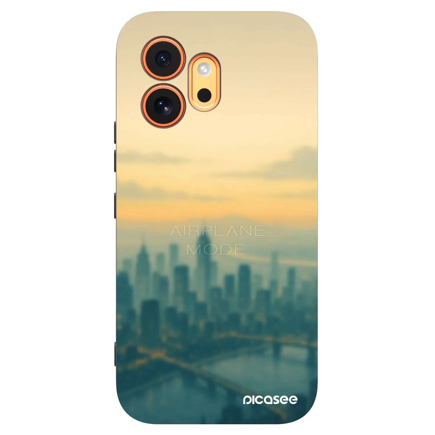Picasee silikónový čierny obal pre Honor 600 - Airplane mode