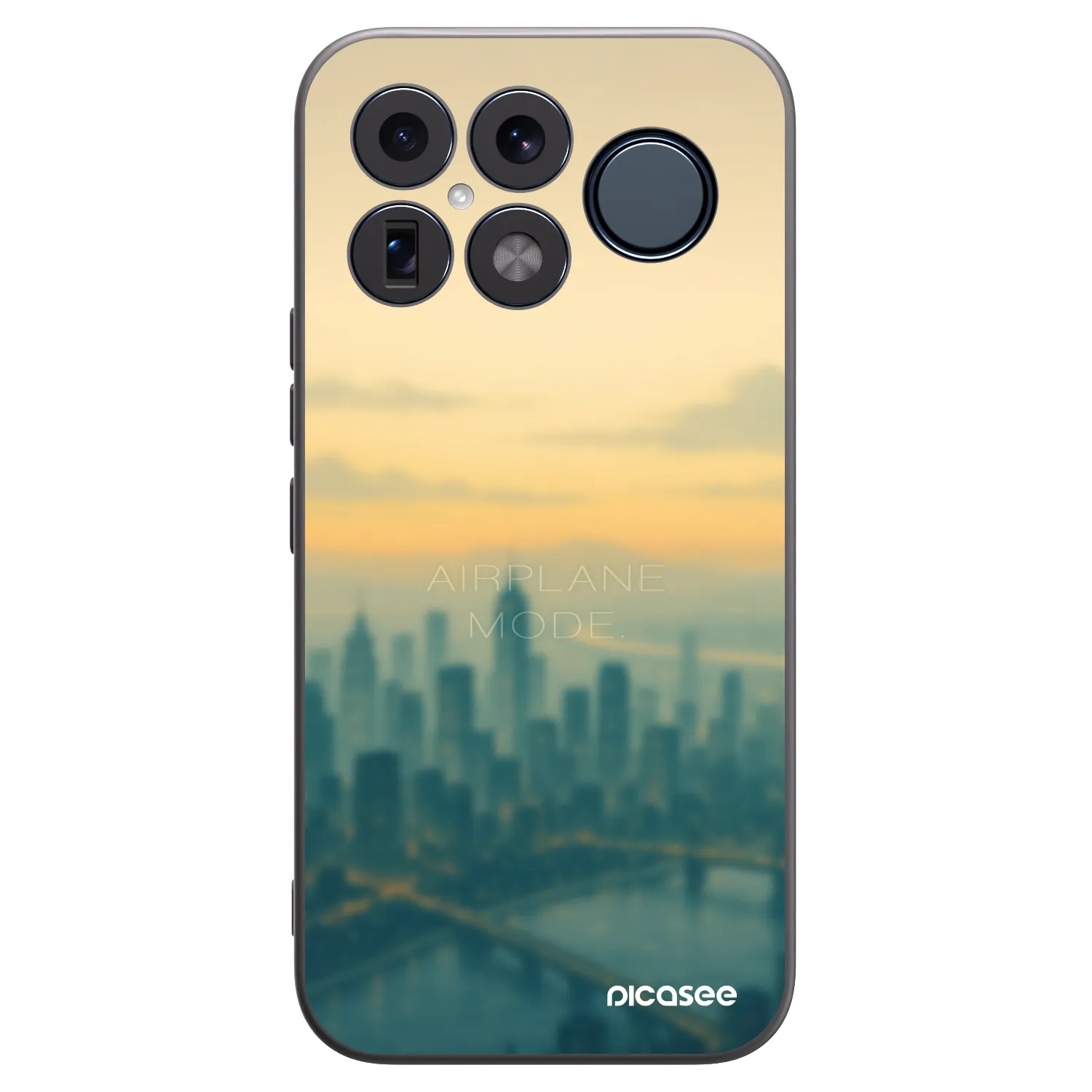 Picasee silikónový čierny obal pre Xiaomi Poco F8 Ultra - Airplane mode