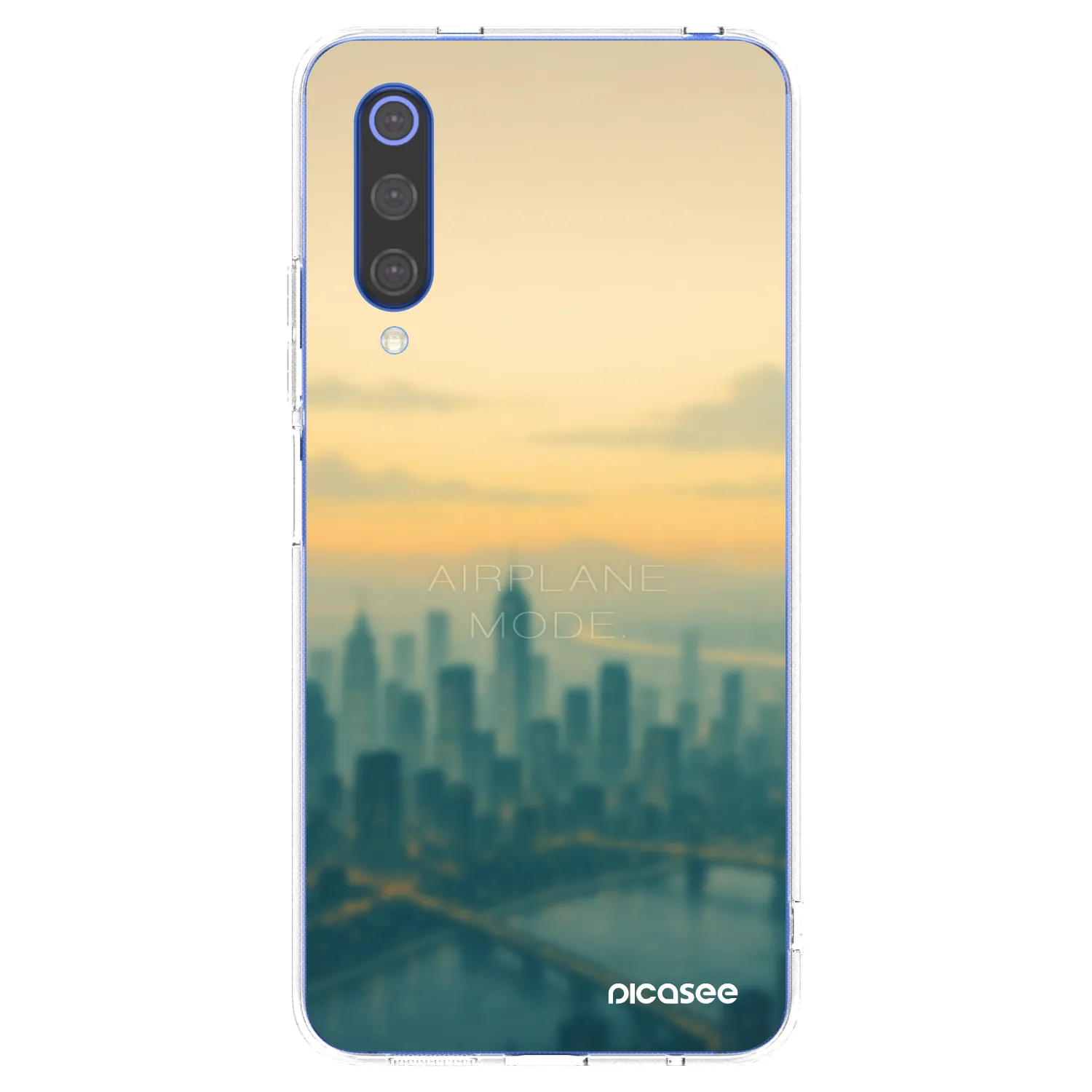 Picasee silikónový prehľadný obal pre Xiaomi Mi 9 SE - Airplane mode