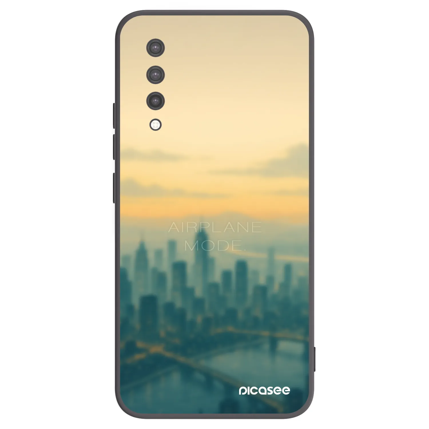 Picasee silikónový čierny obal pre Xiaomi Mi 9 Lite - Airplane mode
