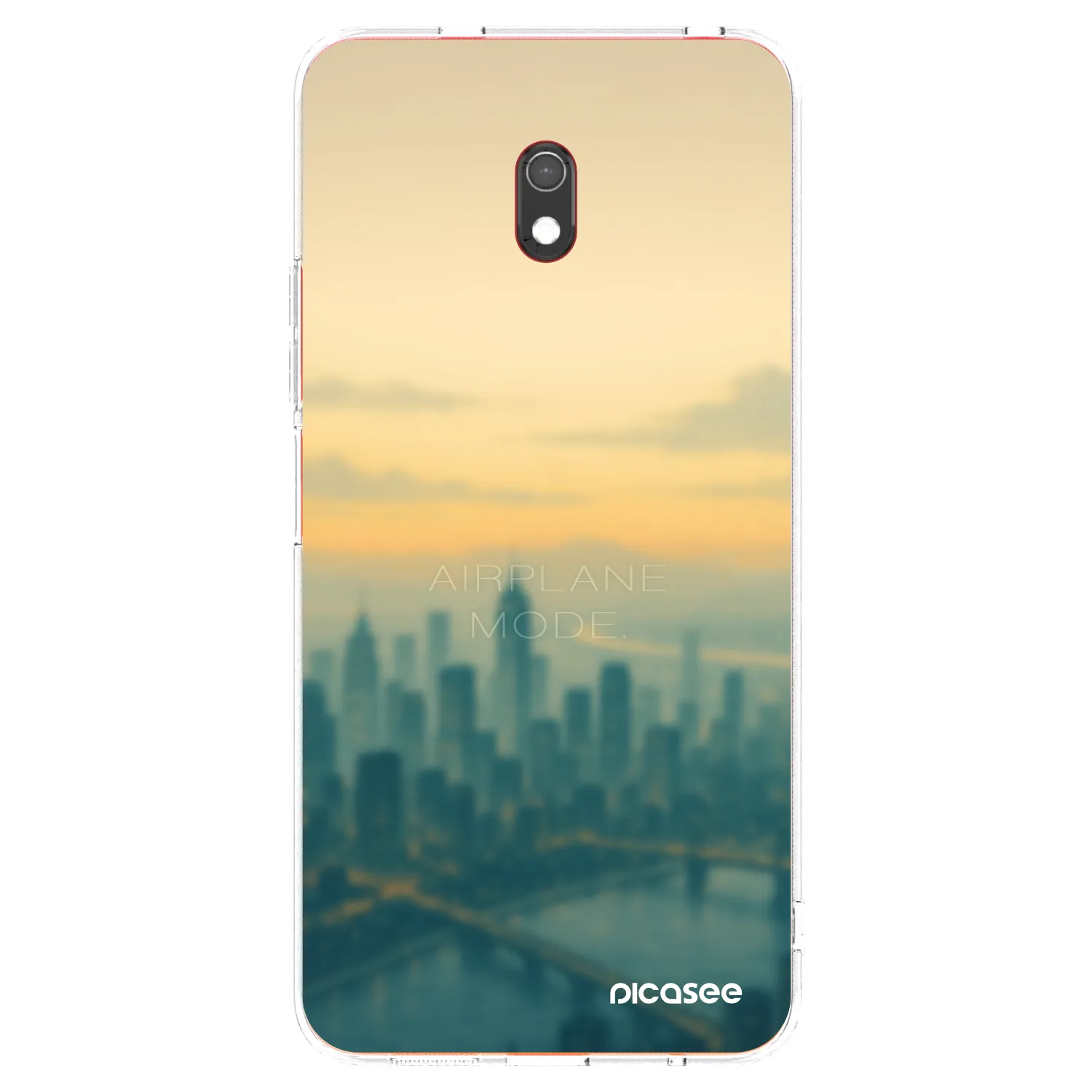 Picasee silikónový prehľadný obal pre Xiaomi Redmi 8A - Airplane mode