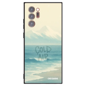 Picasee silikónový čierny obal pre Samsung Galaxy Note 20 Ultra - COLD AIR