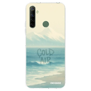 Picasee silikónový prehľadný obal pre Realme 6i - COLD AIR