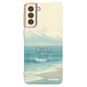 Picasee silikónový prehľadný obal pre Samsung Galaxy S21+ 5G G996F - COLD AIR