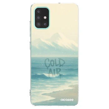 Picasee silikónový prehľadný obal pre Samsung Galaxy M31s - COLD AIR