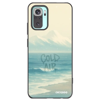 Picasee silikónový čierny obal pre Xiaomi Redmi Note 10 Pro - COLD AIR