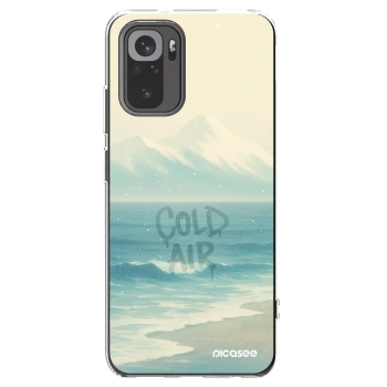 Picasee silikónový prehľadný obal pre Xiaomi Redmi Note 10S - COLD AIR