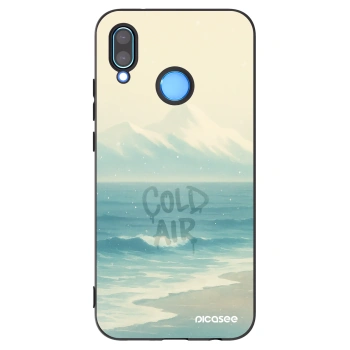 Picasee silikónový čierny obal pre Huawei P20 Lite - COLD AIR