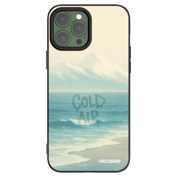 Picasee silikónový čierny obal pre Apple iPhone 13 Pro Max - COLD AIR