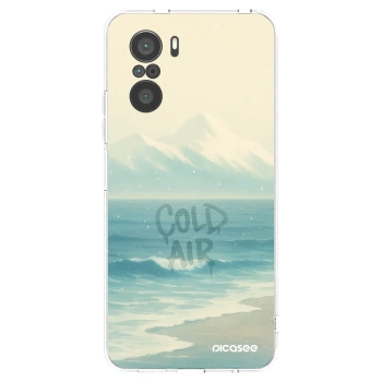 Picasee silikónový prehľadný obal pre Xiaomi Poco F3 - COLD AIR