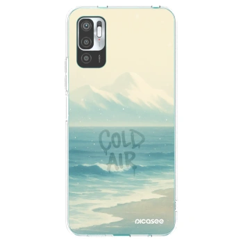 Picasee silikónový prehľadný obal pre Xiaomi Redmi Note 10 5G - COLD AIR