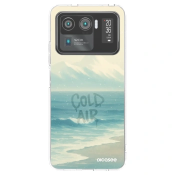 Picasee silikónový prehľadný obal pre Xiaomi Mi 11 Ultra - COLD AIR