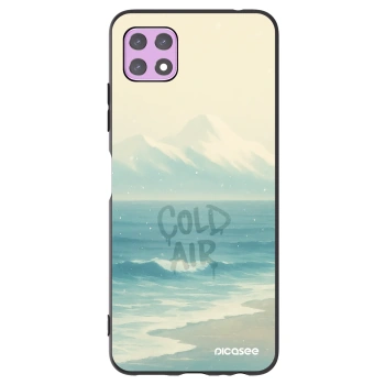 Picasee silikónový čierny obal pre Samsung Galaxy A22 A226B 5G - COLD AIR