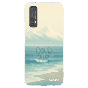 Picasee silikónový prehľadný obal pre Realme 7 - COLD AIR