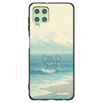 Picasee silikónový čierny obal pre Samsung Galaxy A22 A225F 4G - COLD AIR
