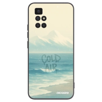 Picasee silikónový čierny obal pre Xiaomi Redmi 10 - COLD AIR