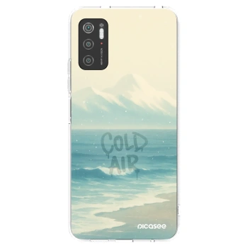 Picasee silikónový prehľadný obal pre Xiaomi Poco M3 Pro 5G - COLD AIR