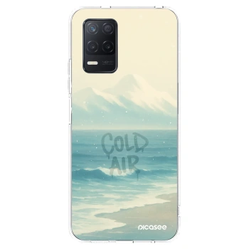 Picasee silikónový prehľadný obal pre Realme 8 5G - COLD AIR