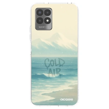 Picasee silikónový prehľadný obal pre Realme 8i - COLD AIR