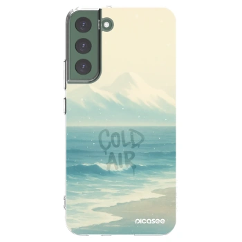 Picasee silikónový prehľadný obal pre Samsung Galaxy S22+ 5G - COLD AIR