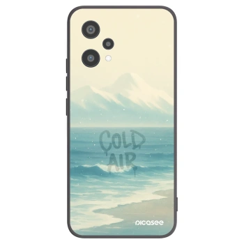 Picasee silikónový čierny obal pre Realme 9 Pro 5G - COLD AIR