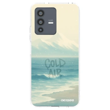 Picasee silikónový prehľadný obal pre Vivo V23 5G - COLD AIR
