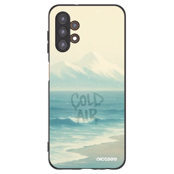 Picasee silikónový čierny obal pre Samsung Galaxy A13 4G A135 - COLD AIR