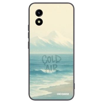 Picasee silikónový čierny obal pre Vivo Y01 - COLD AIR