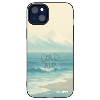 Picasee silikónový čierny obal pre Apple iPhone 14 Plus - COLD AIR