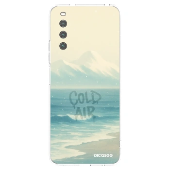 Picasee silikónový prehľadný obal pre Sony Xperia 10 IV 5G - COLD AIR