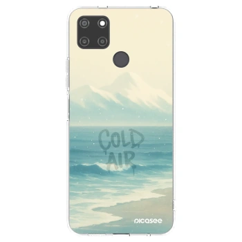 Picasee silikónový prehľadný obal pre Realme C21Y - COLD AIR