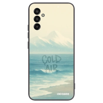 Picasee silikónový čierny obal pre Samsung Galaxy M13 M135F - COLD AIR