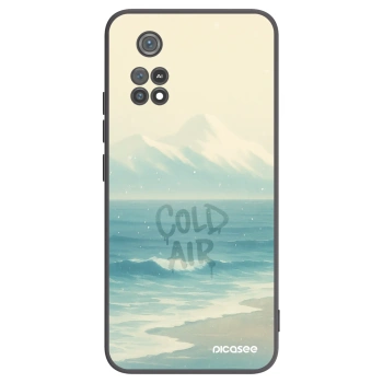 Picasee silikónový čierny obal pre Xiaomi Poco M4 Pro - COLD AIR