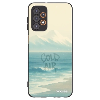Picasee silikónový čierny obal pre Samsung Galaxy A23 A235F 4G - COLD AIR