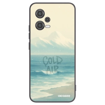 Picasee silikónový čierny obal pre Xiaomi Poco X5 - COLD AIR