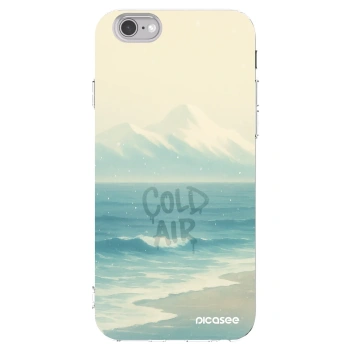 Picasee silikónový prehľadný obal pre Apple iPhone 6/6S - COLD AIR