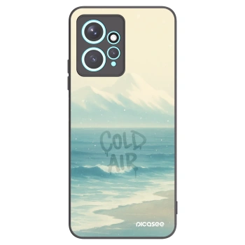 Picasee silikónový čierny obal pre Xiaomi Redmi Note 12 4G - COLD AIR