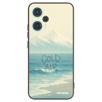 Picasee silikónový čierny obal pre Xiaomi Poco F5 - COLD AIR
