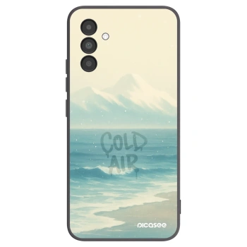 Picasee silikónový čierny obal pre Samsung Galaxy A04s A047F - COLD AIR