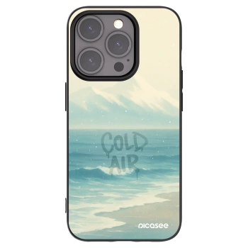 Picasee silikónový čierny obal pre Apple iPhone 15 Pro - COLD AIR