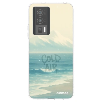 Picasee silikónový prehľadný obal pre Xiaomi Poco F5 Pro 5G - COLD AIR