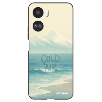 Picasee silikónový čierny obal pre Honor 90 Lite 5G - COLD AIR