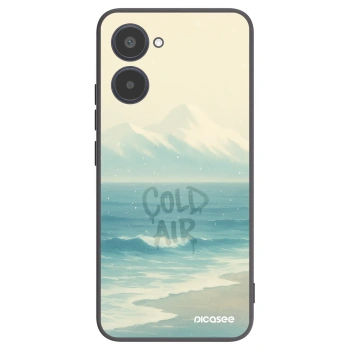 Picasee silikónový čierny obal pre Realme 10 4G - COLD AIR