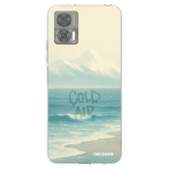 Picasee silikónový prehľadný obal pre Motorola Edge 30 Neo - COLD AIR