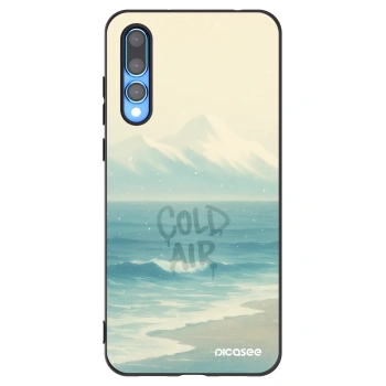 Picasee silikónový čierny obal pre Huawei P20 Pro - COLD AIR