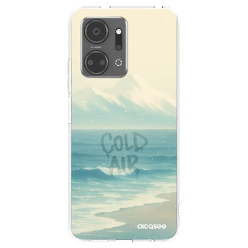 Picasee silikónový prehľadný obal pre Honor X7a - COLD AIR